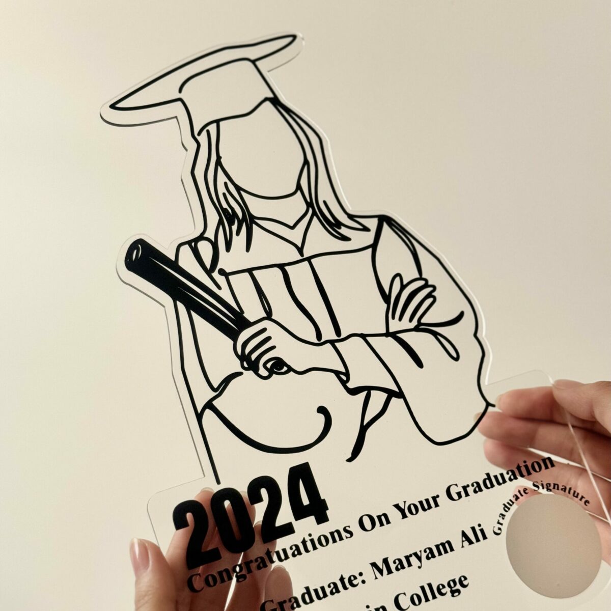 ⁦لوحة توقيع التخرج⁩ - الصورة ⁦2⁩