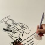 Graduation signature plate